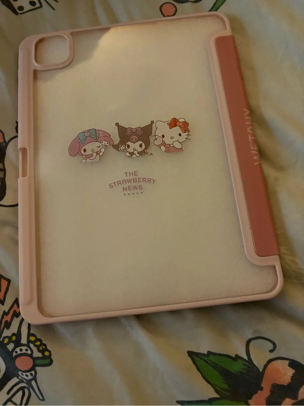 Kuromi & Sanrio Character a16  iPad cases- Pink, Purple, White